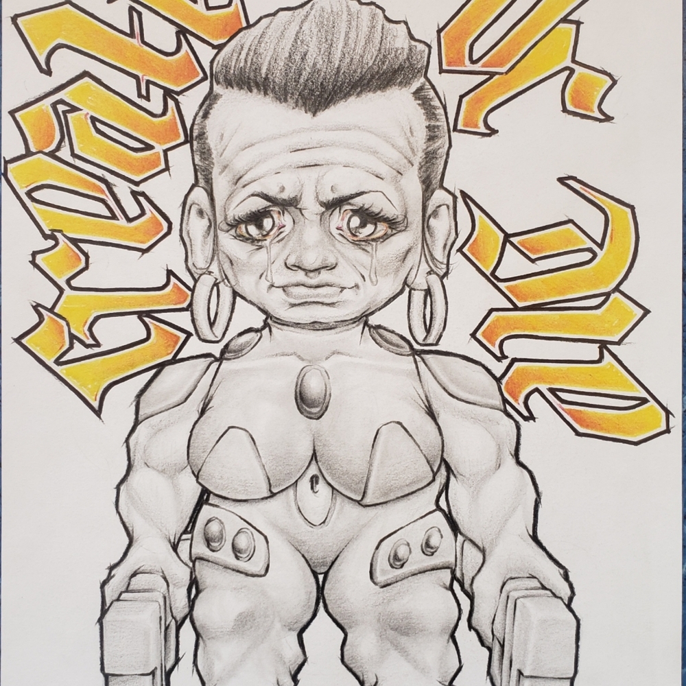 A.W.E Original Artwork "As We Evolve" Art Gallery Graffiti Artist - Picture 10 of 14